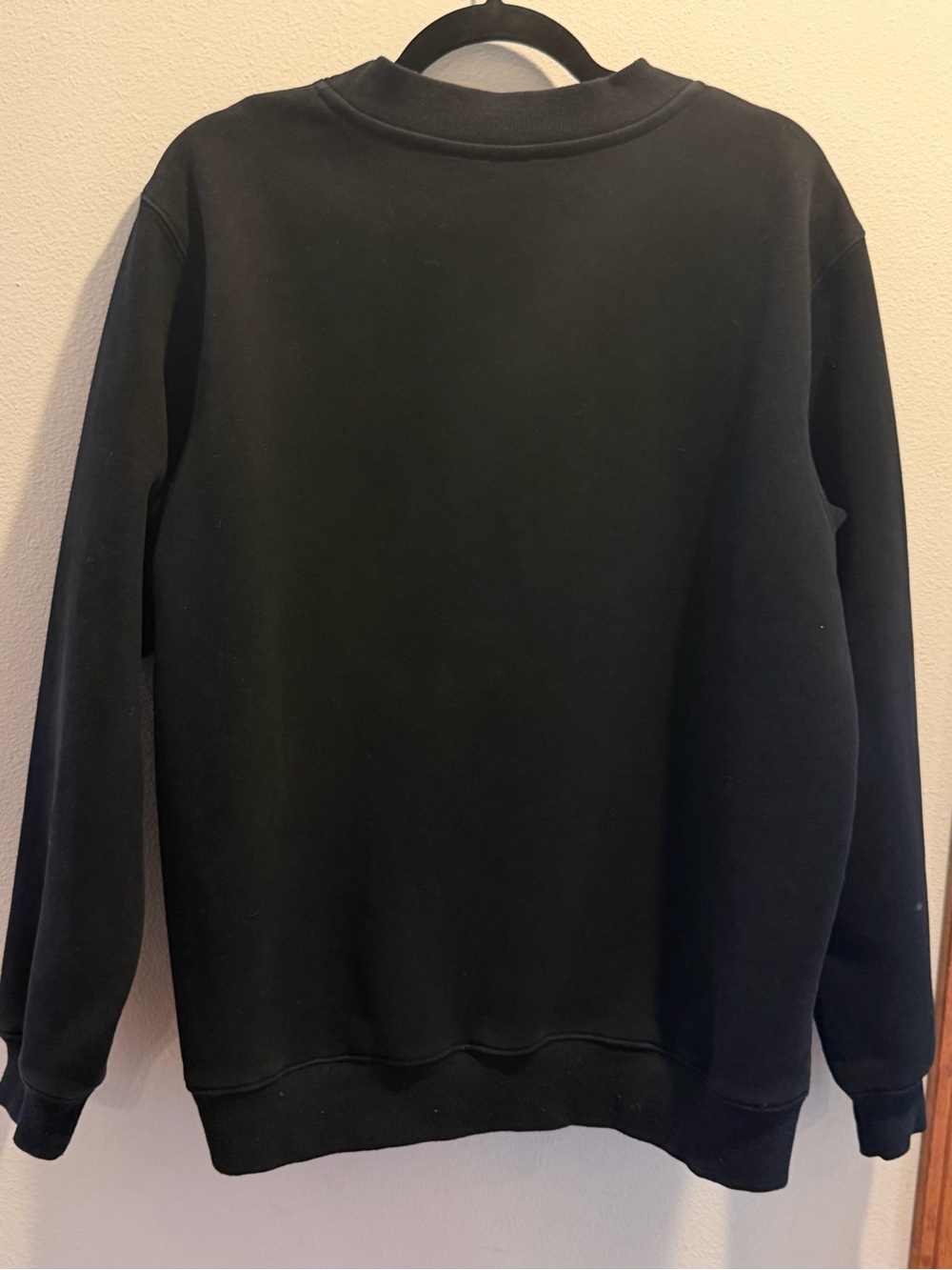 White Fox Project 5 Logo Crewneck Sweatshirt - Black Sz XL - Picture 3 of 3